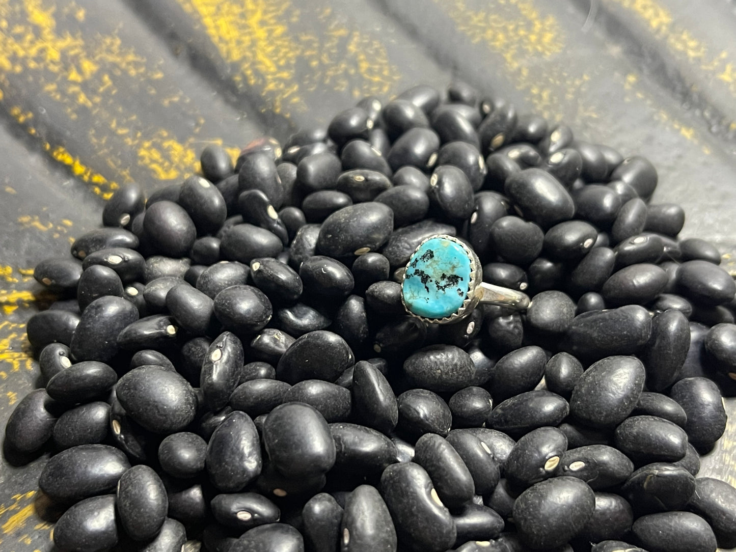 Nugget Turquoise Ring