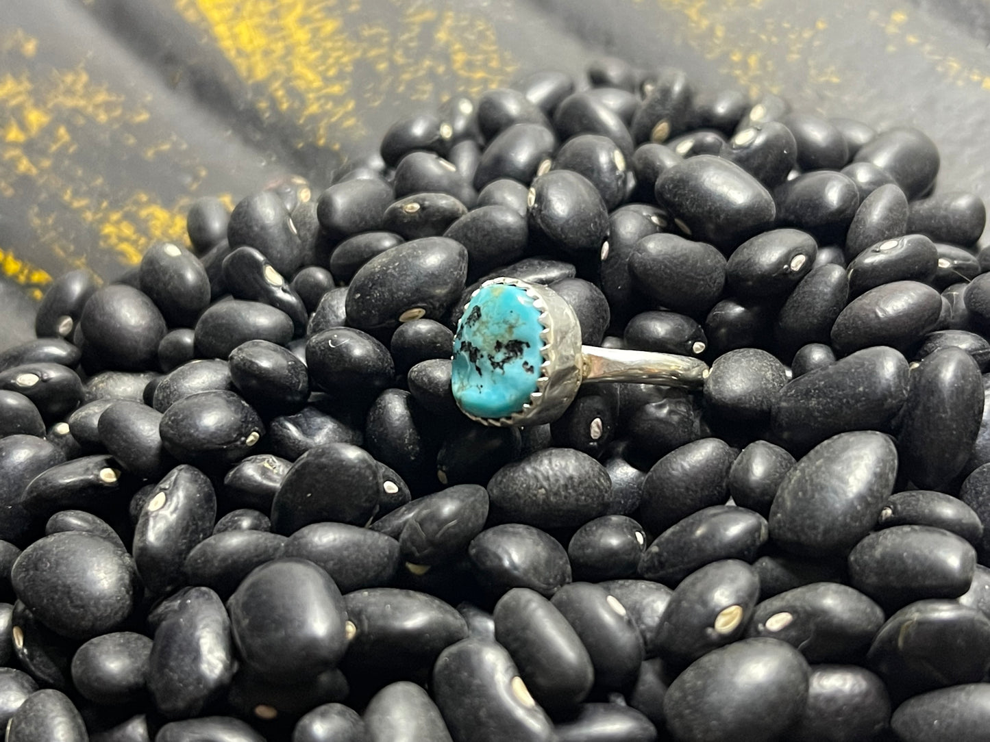 Nugget Turquoise Ring