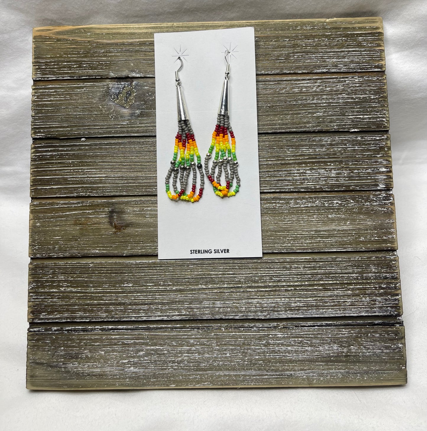 Beaded Dangle Earrings