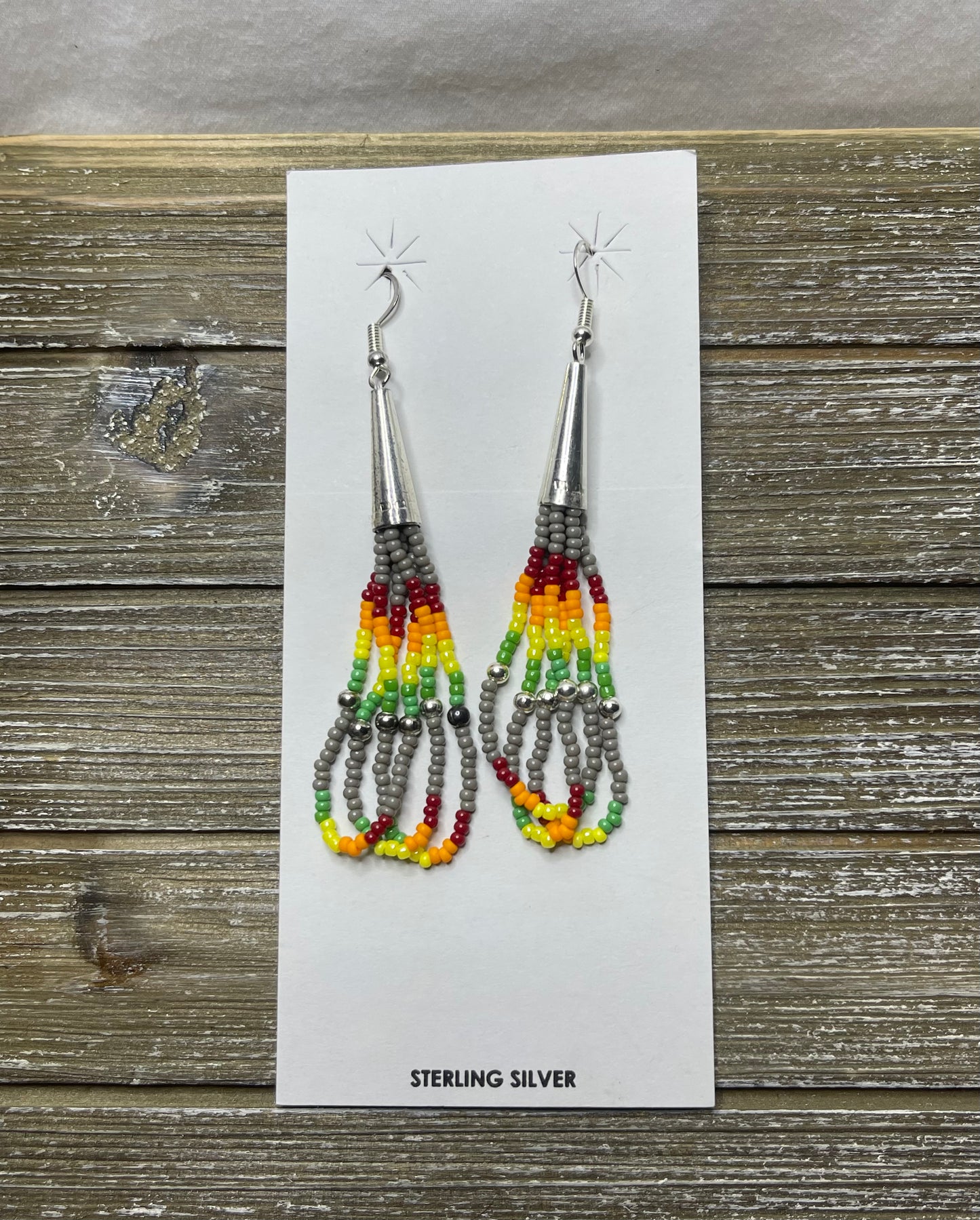 Beaded Dangle Earrings