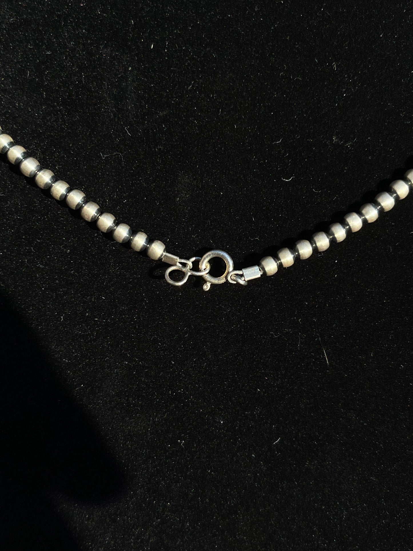 4mm Pearls 20" necklace with No Adjustable Clamp