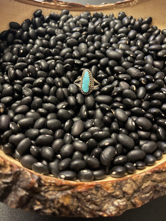 Turquoise and Sterling Silver Ring